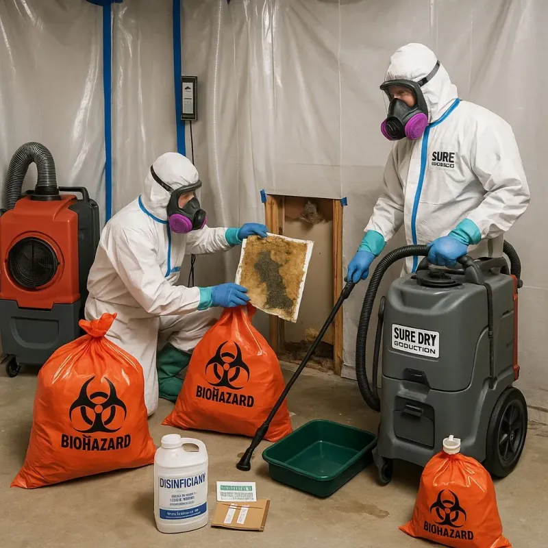 Contaminated Water Handling Protocols process in Orange Cove, CA