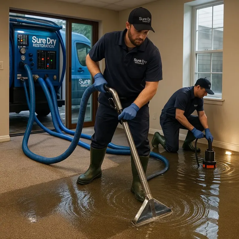 Water Extraction and Removal process in Orange Cove, CA